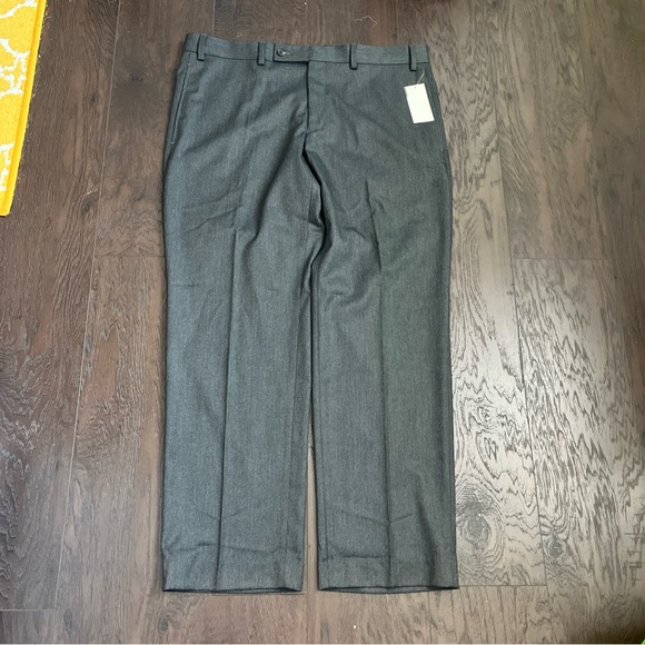 Lauren Ralph Lauren Gray Flat Front Dress Pants 36x29 NWT - Picture 4 of 6